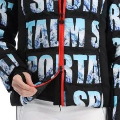 Sportalm Kitzbühel, 9820503185 Ski-jas Dames Zwart 21 Sportalm Kitzbühel, 9820503185 Ski-jas Dames Zwart -Cmp Ski-uitrusting Winkel sportalm kitzbuhel 9820503185 aa jas gevoerd dames zwart 22sport101v1 BI 10