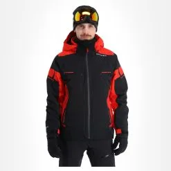 Spyder, Monterosa Gtx Ski-jas Heren Volcano Rood, Zwart