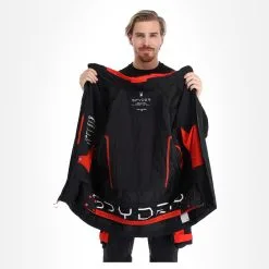 Spyder, Monterosa Gtx Ski-jas Heren Volcano Rood, Zwart -Cmp Ski-uitrusting Winkel spyder monterosa gtx aa jas gevoerd heren charcoal grijs zwart 22spyde116v1 BI 06