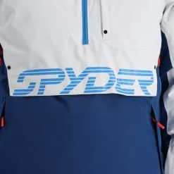 Spyder, Signal Winter Anorak Heren Glacier Blauw, Wit -Cmp Ski-uitrusting Winkel spyder signal af anorak heren glacier blauw wit 22spyde118v1 BI 13