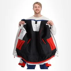 Spyder, Titan Ski-jas Heren Glacier Blauw, Wit -Cmp Ski-uitrusting Winkel spyder titan aa jas gevoerd heren glacier blauw wit 22spyde134v2 BI 05