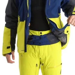 Spyder, Vanqysh Gtx Ski-jas Heren Abyss Blauw -Cmp Ski-uitrusting Winkel spyder vanqysh gtx aa jas gevoerd heren abyss blauw 22spyde130v3 BI 09