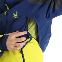 Spyder, Vanqysh Gtx Ski-jas Heren Abyss Blauw -Cmp Ski-uitrusting Winkel spyder vanqysh gtx aa jas gevoerd heren abyss blauw 22spyde130v3 BI 11