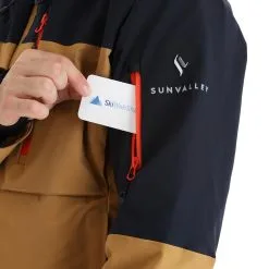 Sun Valley, Darkyl Ski-jas Heren Camel Bruin -Cmp Ski-uitrusting Winkel sun valley darkyl aa jas gevoerd heren camel bruin 22suva101v1 BI 07