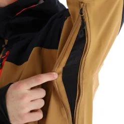 Sun Valley, Darkyl Ski-jas Heren Camel Bruin -Cmp Ski-uitrusting Winkel sun valley darkyl aa jas gevoerd heren camel bruin 22suva101v1 BI 09