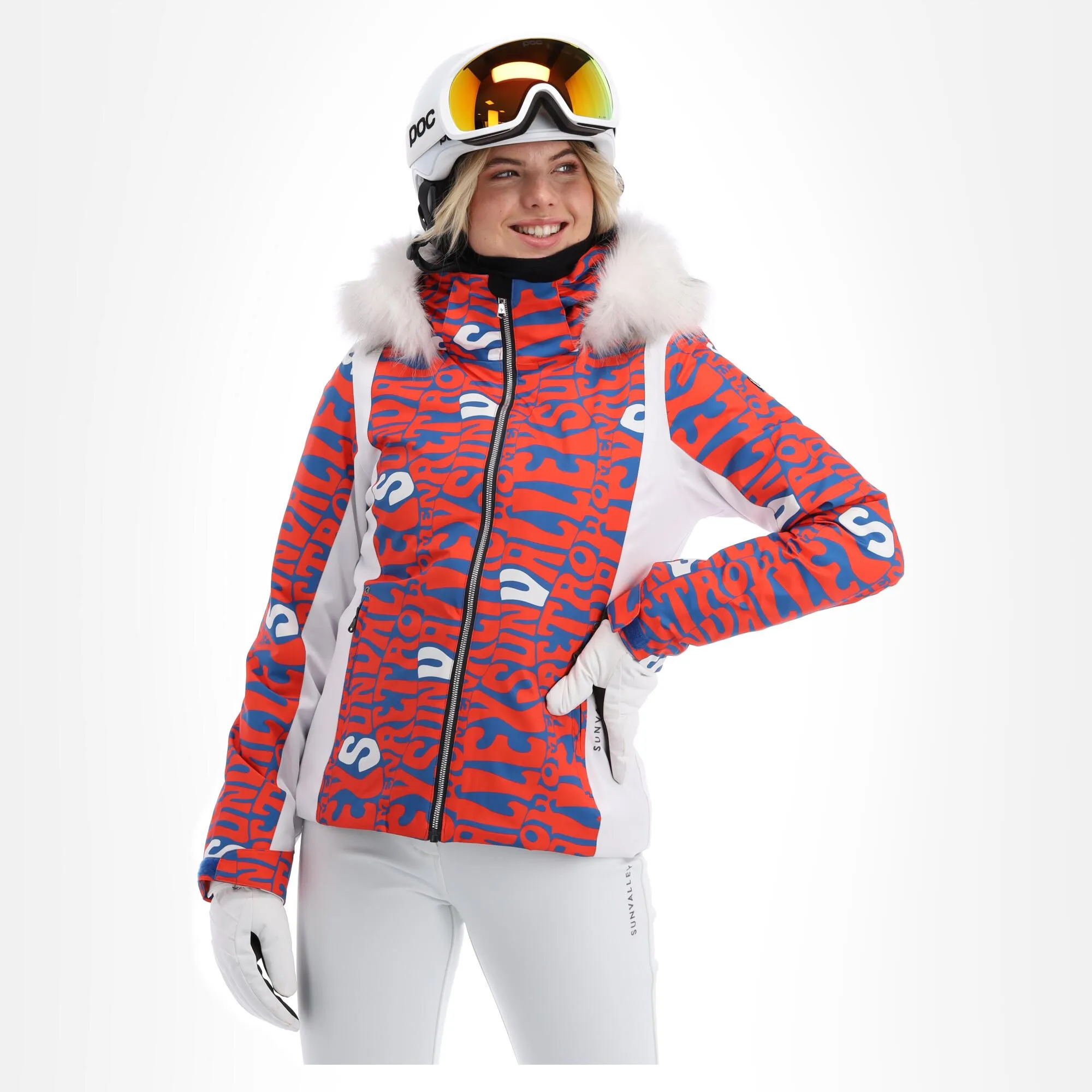 Sun Valley, Kurrow Ski-jas Dames Cyan Blauw 1 Sun Valley, Kurrow Ski-jas Dames Cyan Blauw