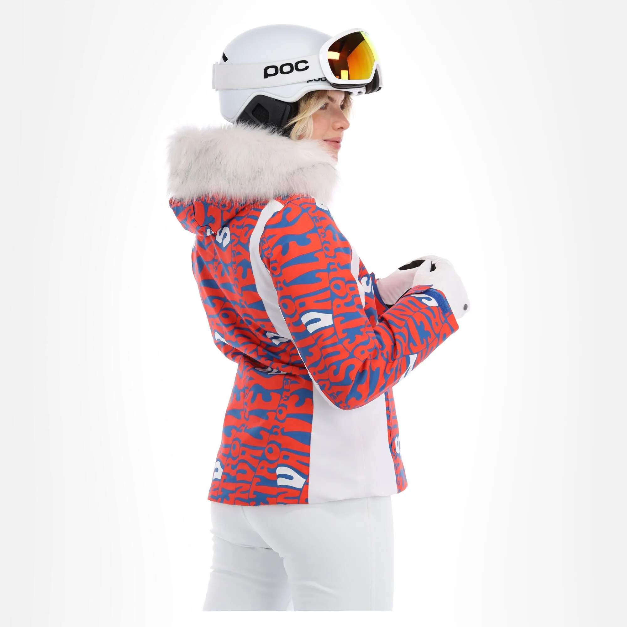 Sun Valley, Kurrow Ski-jas Dames Cyan Blauw 2 Sun Valley, Kurrow Ski-jas Dames Cyan Blauw - Afbeelding 2