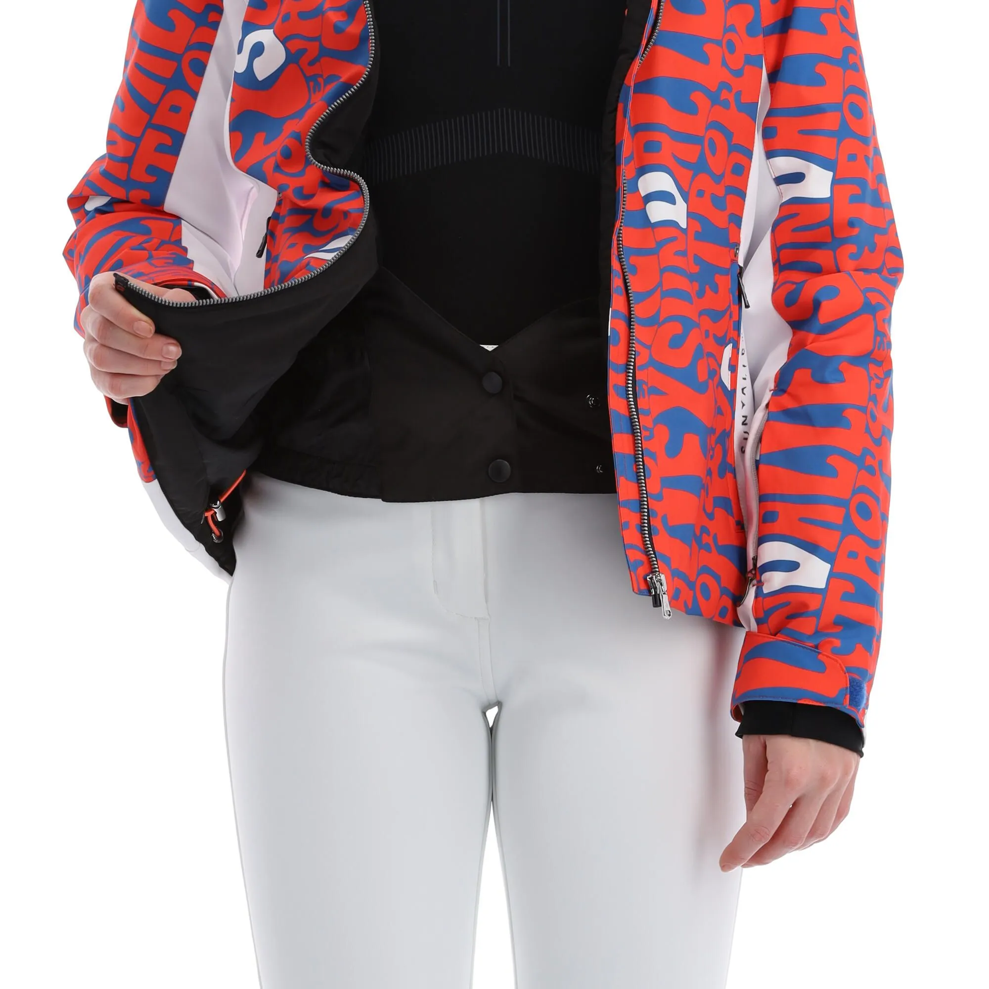 Sun Valley, Kurrow Ski-jas Dames Cyan Blauw 8 Sun Valley, Kurrow Ski-jas Dames Cyan Blauw - Afbeelding 8