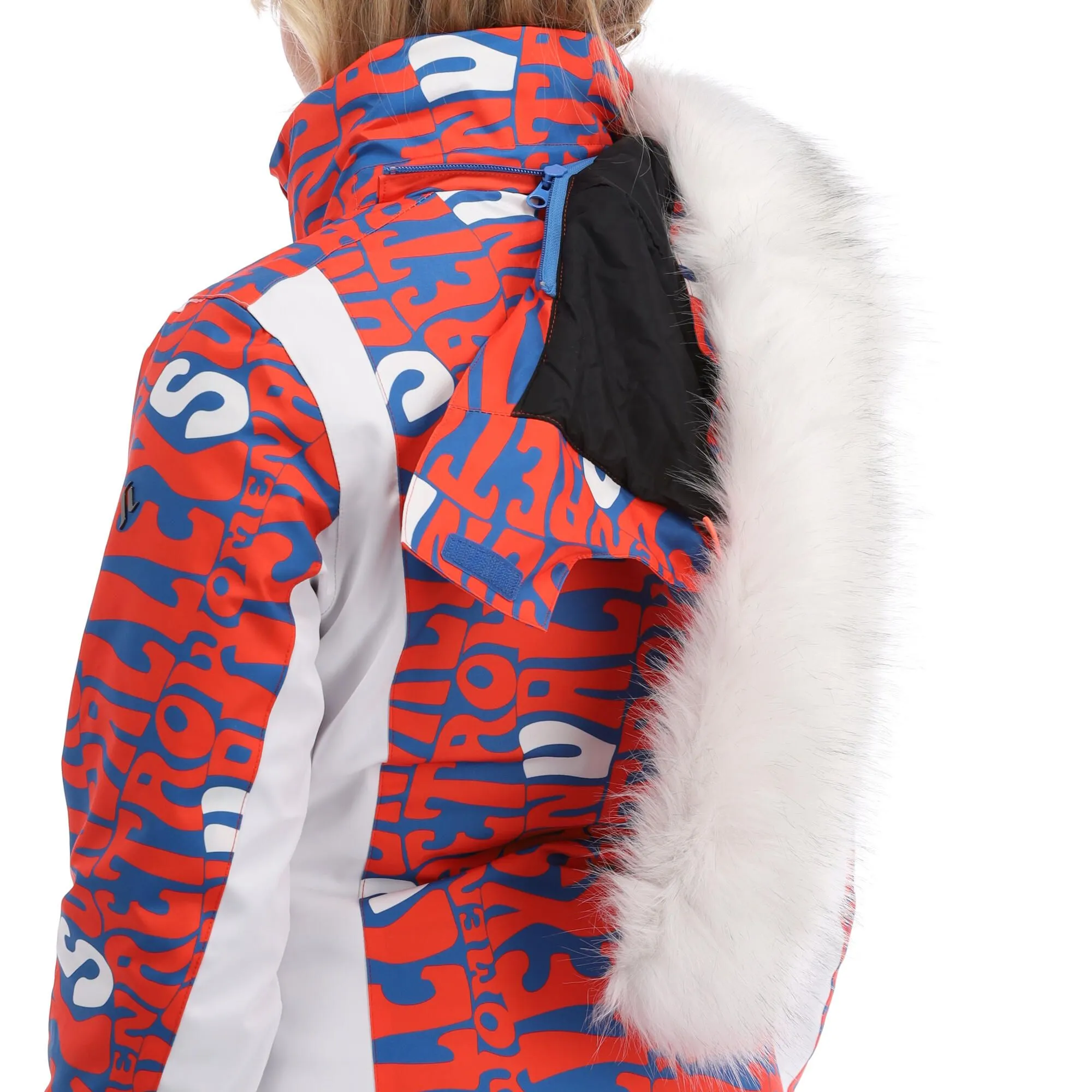 Sun Valley, Kurrow Ski-jas Dames Cyan Blauw 9 Sun Valley, Kurrow Ski-jas Dames Cyan Blauw - Afbeelding 9