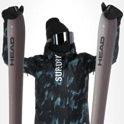 Superdry, Rescue Jacket Ski-jas Heren Brush Camo Dark Large Groen, Zwart 17 Superdry, Rescue Jacket Ski-jas Heren Brush Camo Dark Large Groen, Zwart -Cmp Ski-uitrusting Winkel superdry rescue jacket aa jas gevoerd heren brush camo dark large 22super103v2 BI 05