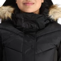 Superdry, Snow Luxe Puffer Ski-jas Dames Zwart 20 Superdry, Snow Luxe Puffer Ski-jas Dames Zwart -Cmp Ski-uitrusting Winkel superdry snow luxe puffer ad midlayer dons jas dames zwart 22super110v2 BI 07