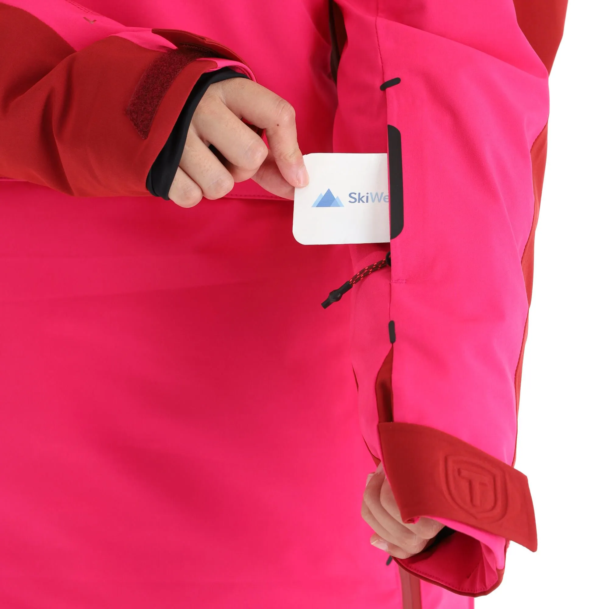 Tenson, Aerismo Jackorak Ski-jas Dames Cerise Rood 12 Tenson, Aerismo Jackorak Ski-jas Dames Cerise Rood - Afbeelding 12