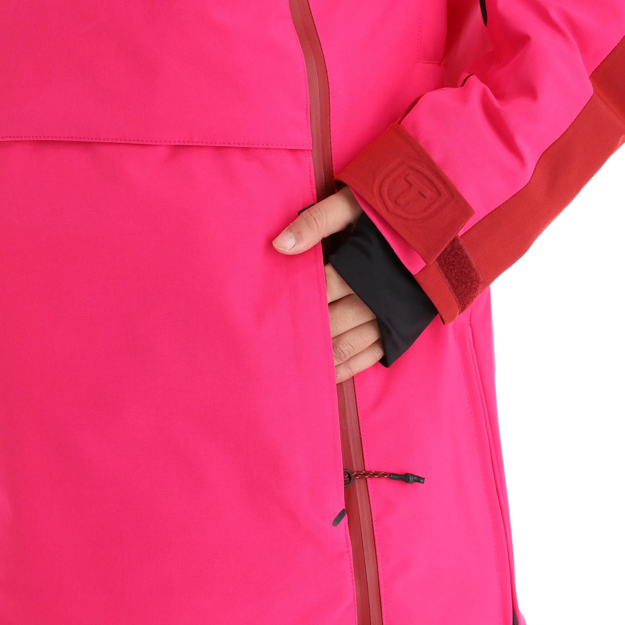 Tenson, Aerismo Jackorak Ski-jas Dames Cerise Rood 13 Tenson, Aerismo Jackorak Ski-jas Dames Cerise Rood - Afbeelding 13