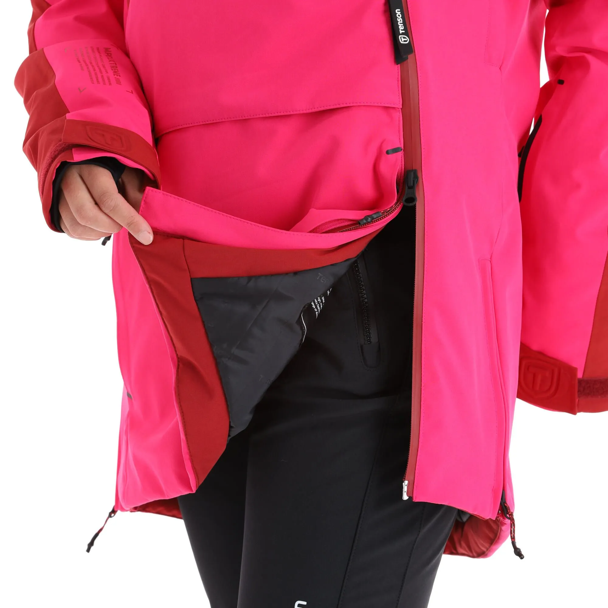 Tenson, Aerismo Jackorak Ski-jas Dames Cerise Rood 15 Tenson, Aerismo Jackorak Ski-jas Dames Cerise Rood - Afbeelding 15