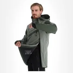 Tenson, Aerismo Jackorak Ski-jas Heren Grey Groen -Cmp Ski-uitrusting Winkel tenson aerismo jackorak aa jas gevoerd heren grey groen 22tenso109v2 BI 06