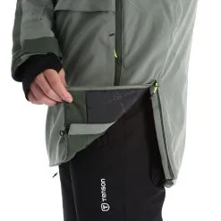 Tenson, Aerismo Jackorak Ski-jas Heren Grey Groen -Cmp Ski-uitrusting Winkel tenson aerismo jackorak aa jas gevoerd heren grey groen 22tenso109v2 BI 08