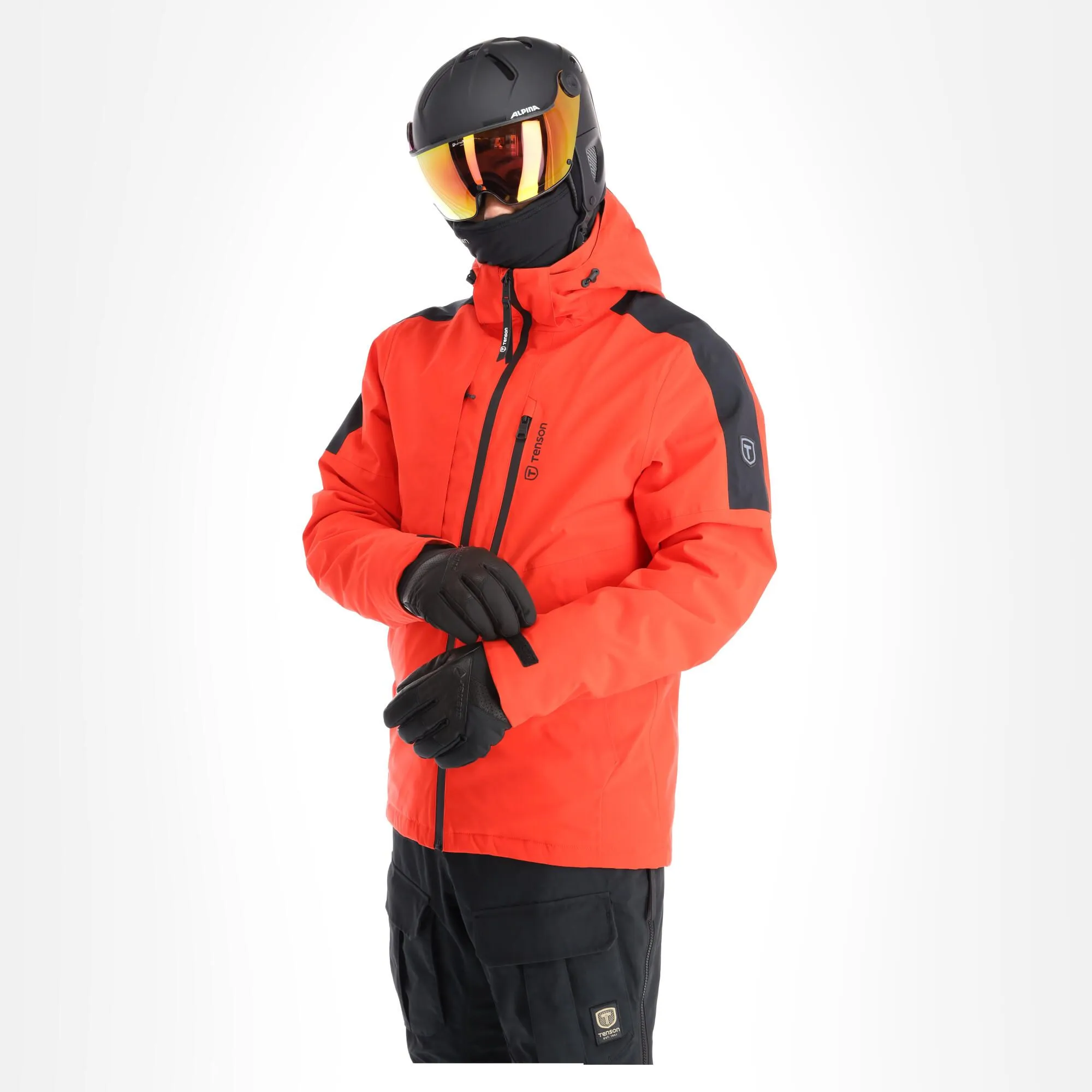 Tenson, Core Ski Jacket Ski-jas Heren Oranje 3 Tenson, Core Ski Jacket Ski-jas Heren Oranje - Afbeelding 3