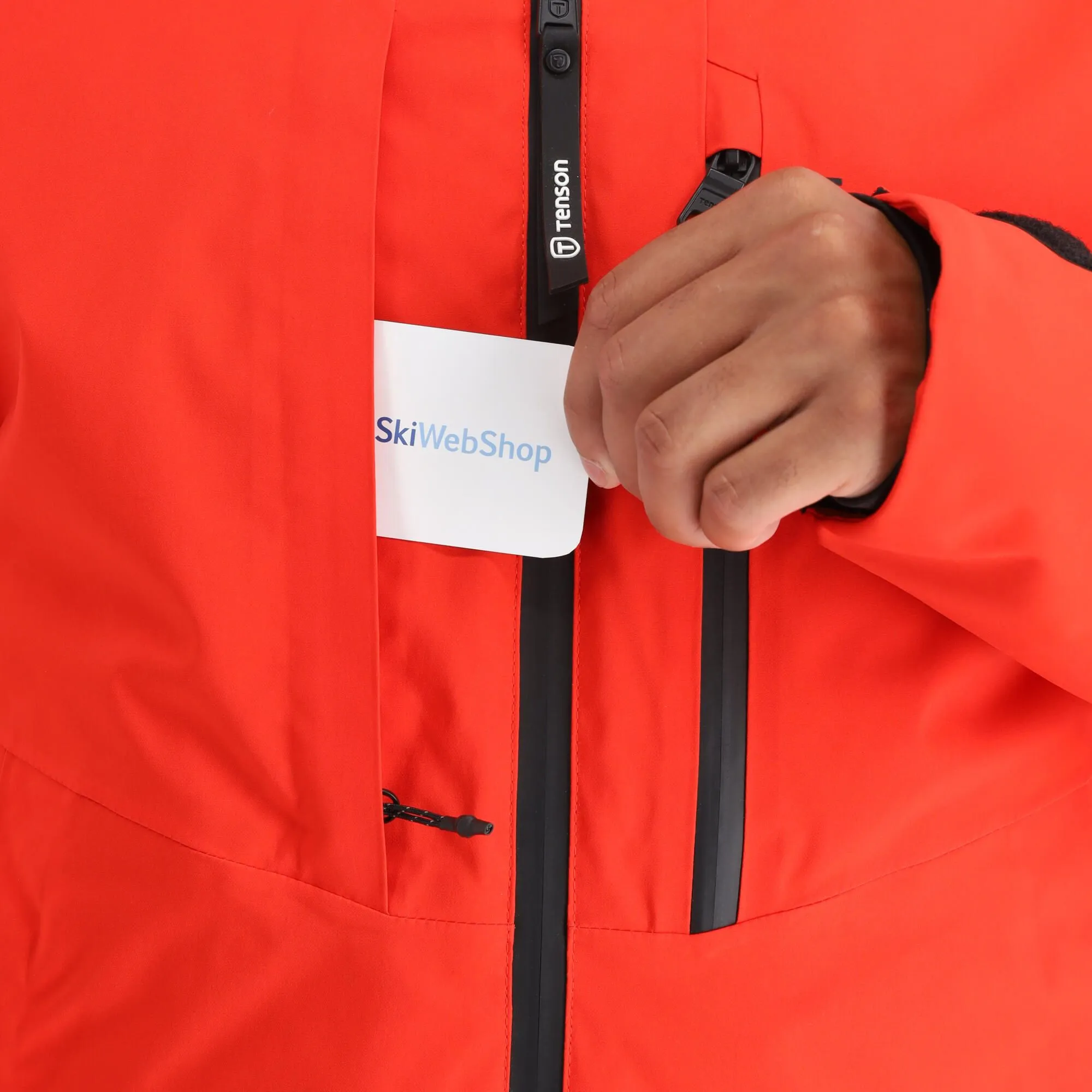 Tenson, Core Ski Jacket Ski-jas Heren Oranje 10 Tenson, Core Ski Jacket Ski-jas Heren Oranje - Afbeelding 10